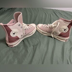 Hi-top platform Converse